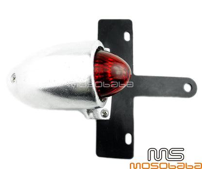 Brake Tail Light License Plate Bracket for Cafe Racer Bobber Custom