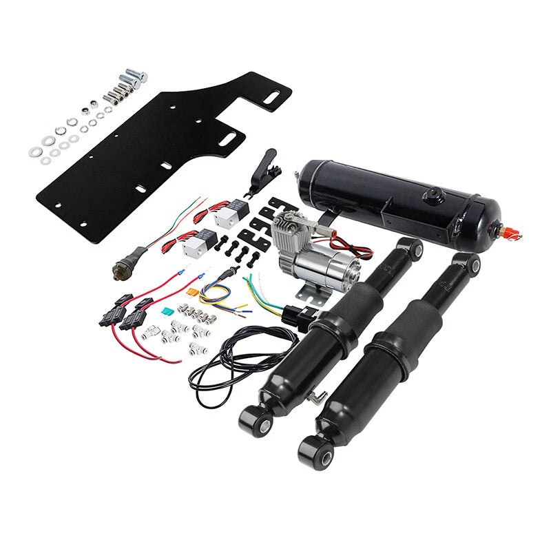 Rear Air Ride Suspension Tank for Harley Road Street Electra Glide (1994-2024)