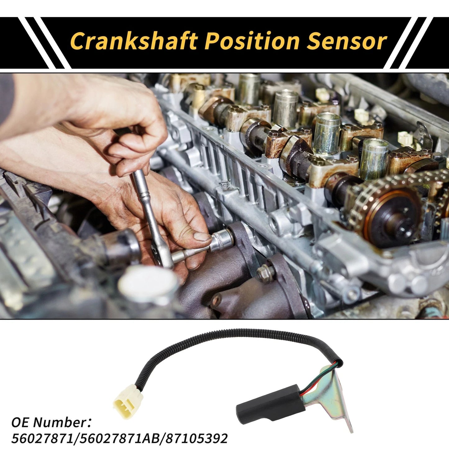 Crankshaft Position Sensor for Dodge Ram 1500 2500 3500 (1997-2003)