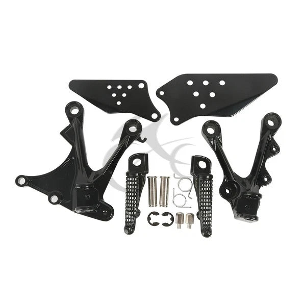 Front Driver Footpegs Bracket for Kawasaki Ninja ZX-6R ZX636 (2005-2008)