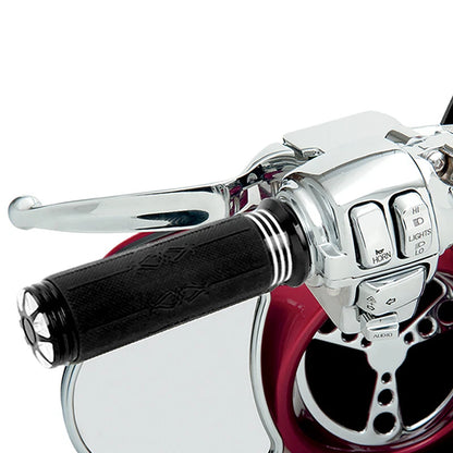 Handlebar Hand Grips for Harley Touring Road King Sportster XL883 XL1200