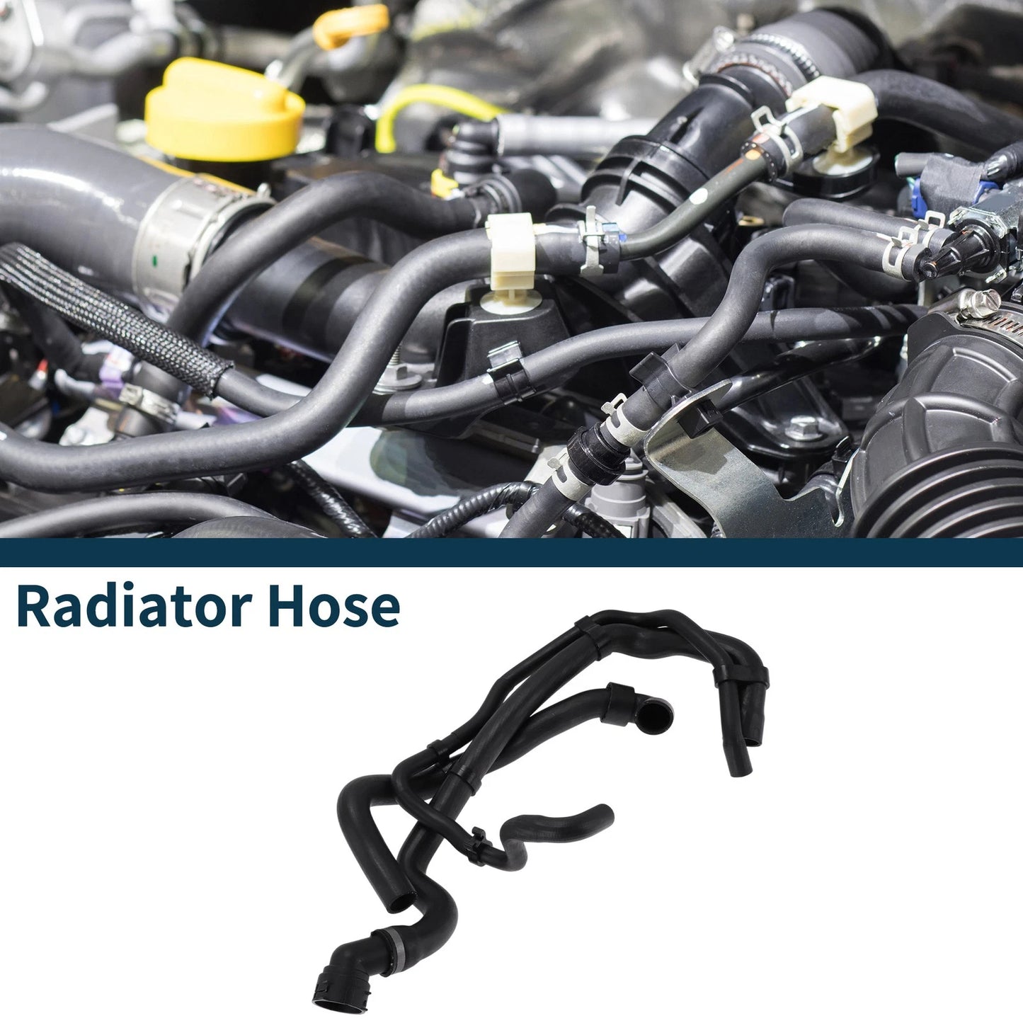 Radiator Hose Rubber Water Pipe for Porsche Cayenne (2010-2017)