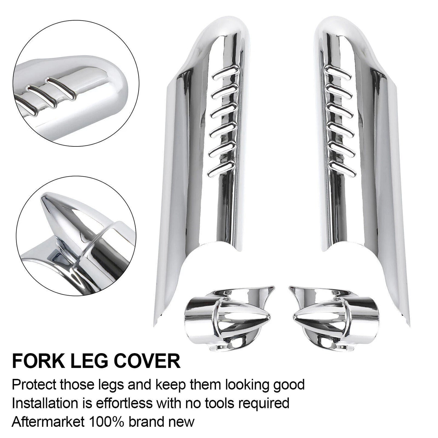 Lower Leg Deflectors Shield Cover for Harley Touring Electra Glide FLHT (2000-2013)