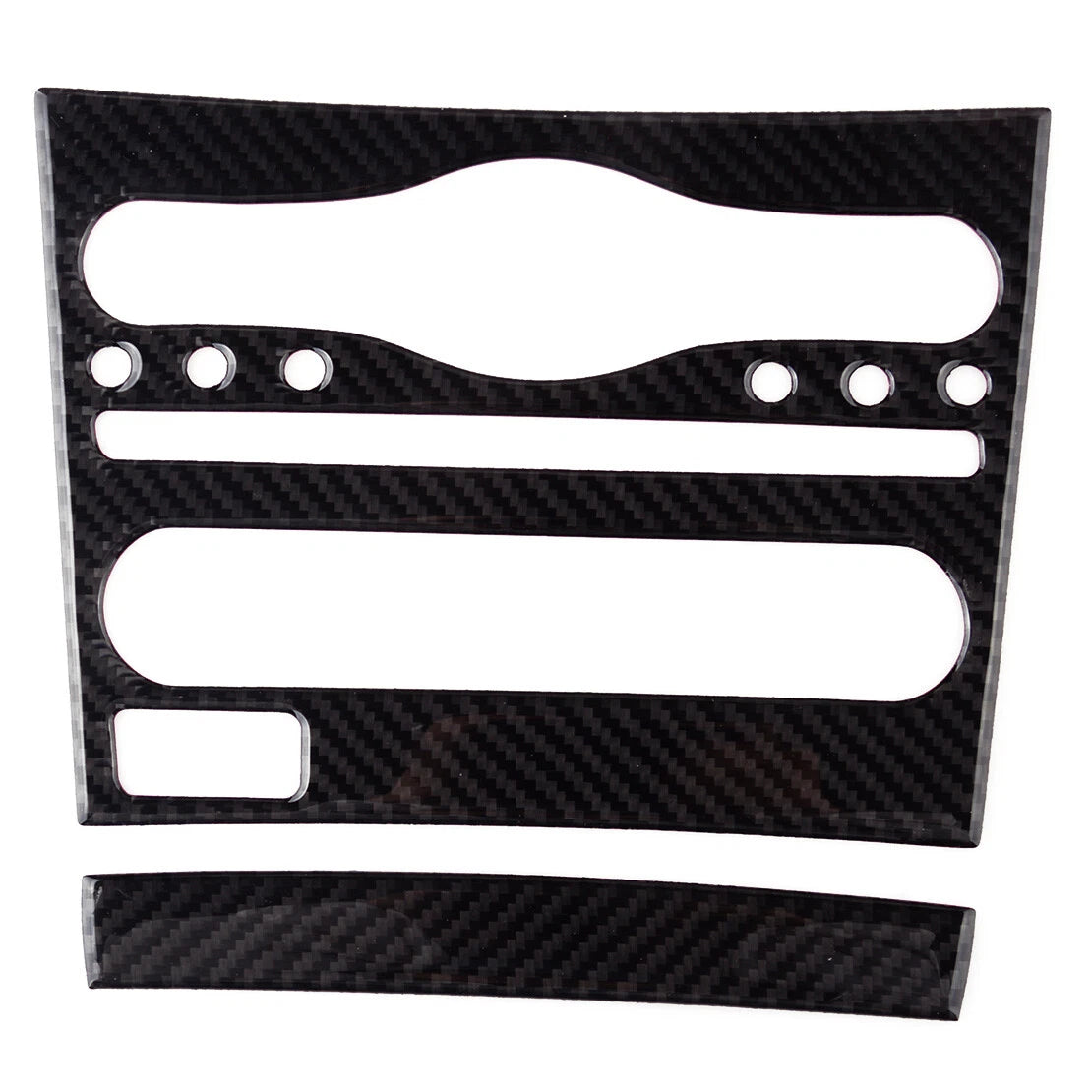 Carbon Fiber Interior Radio Console Cover Trim for Infiniti G37 (2010-2013)
