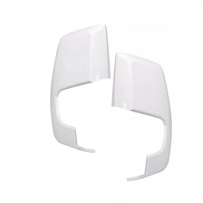 White Wing Mirror Covers for Ford Transit Tourneo (2014-2023)