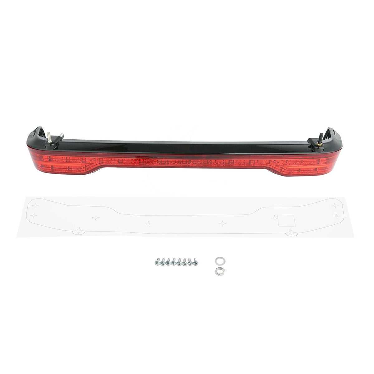 King LED Brake Turn Tail Light for Harley Touring Ultra Limited (2014-2025)