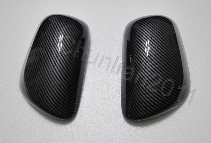 Side Mirror Cover Trim for Toyota Yaris, Corolla, VIOS (2007-2011) 2 x Carbon Fiber