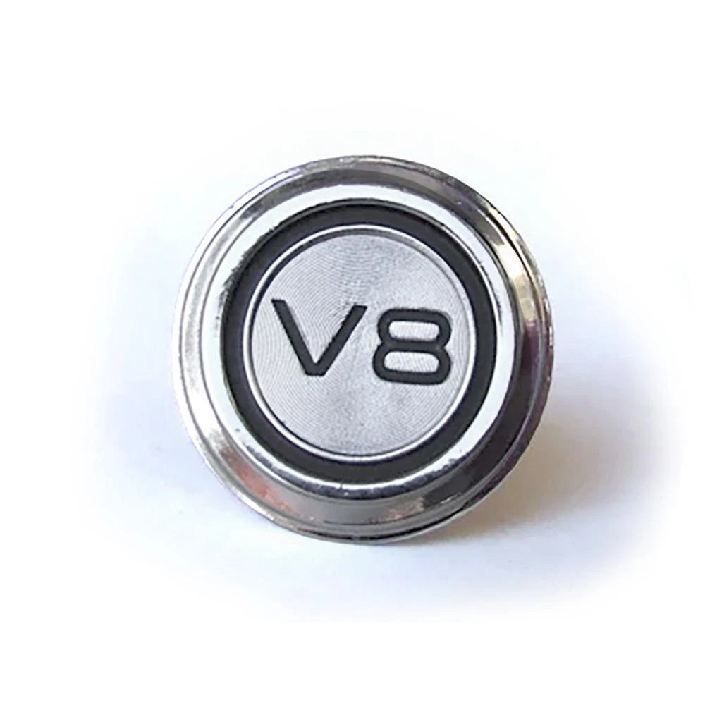 V8 Dash Badge for Ford XW XY GT Falcon (1966-1972)