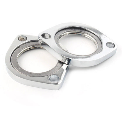 Exhaust Flange Kit with Gasket for Dyna Road Glide Electra Glide