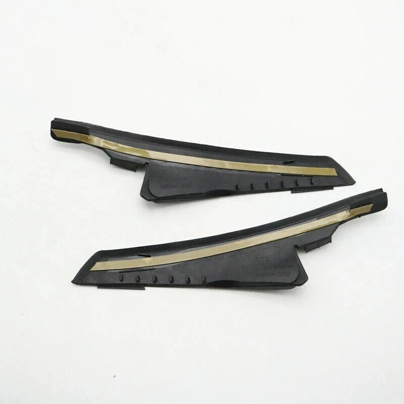 Pair Front Windshield Glue Wiper Cowl Cover Trim for Toyota Corolla (2007–2013)