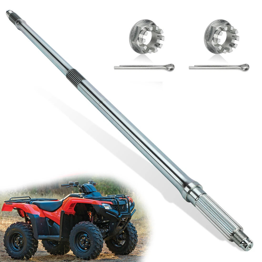 Rear Axle Shaft for Honda TRX500FE TRX500FM Foreman 500 4X4 (2014–2019)