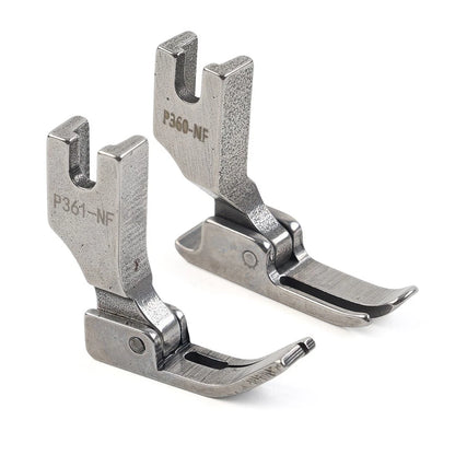 Zipper 2 x Right & Left Foot for Juki DLN-415, DLN-5410, DLN-9010, Brother DB2-B791