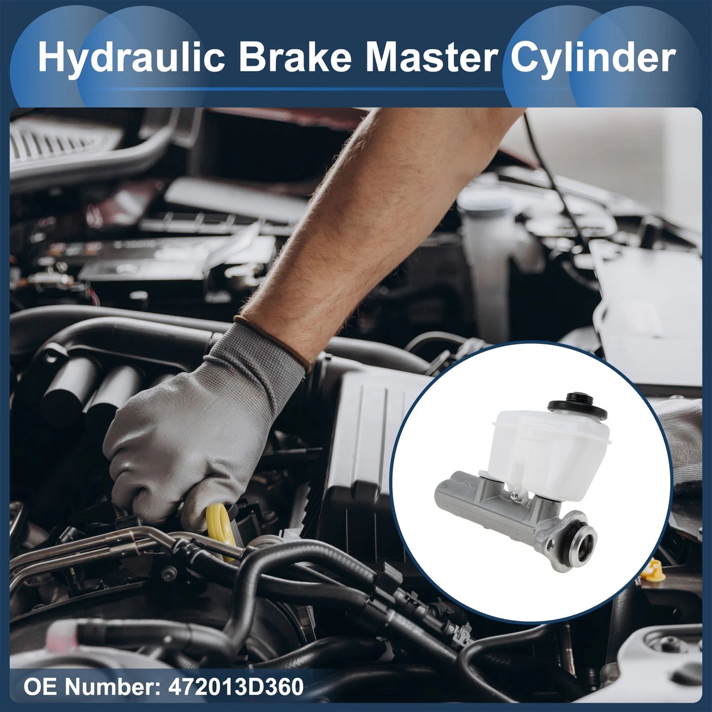 Brake Master Cylinder with Reservoir for Toyota 4Runner (1995-2002)