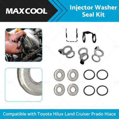 Injector Washer Seal for Toyota Hilux, Hiace, Land Cruiser Prado (2005-2015)