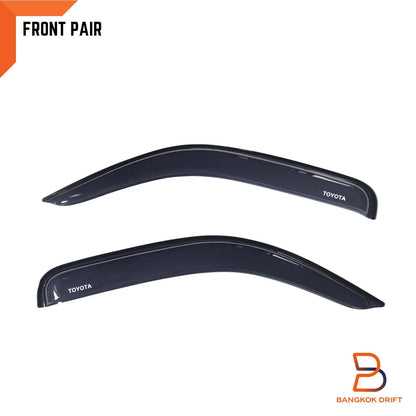 Weather Shield Window Visor Rain Guard for Toyota Hilux (1998-2004)