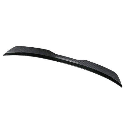 Universal Rear Roof Lip Spoiler Wing for Hatchback SUV MPV Carbon Fiber Look