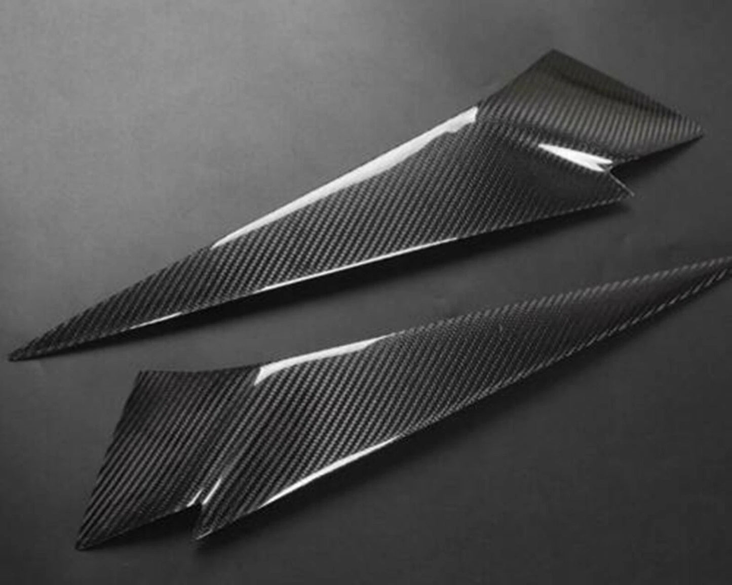 Carbon Fiber Headlight Eyebrow Covers for BMW X1 E84 (2009-2015)