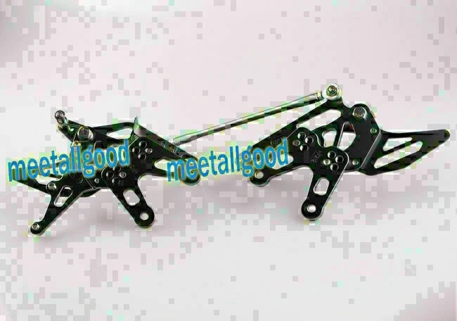 Motorcycle Rearset Footpeg for Kawasaki Ninja ZX10R (2006-2007) Grey