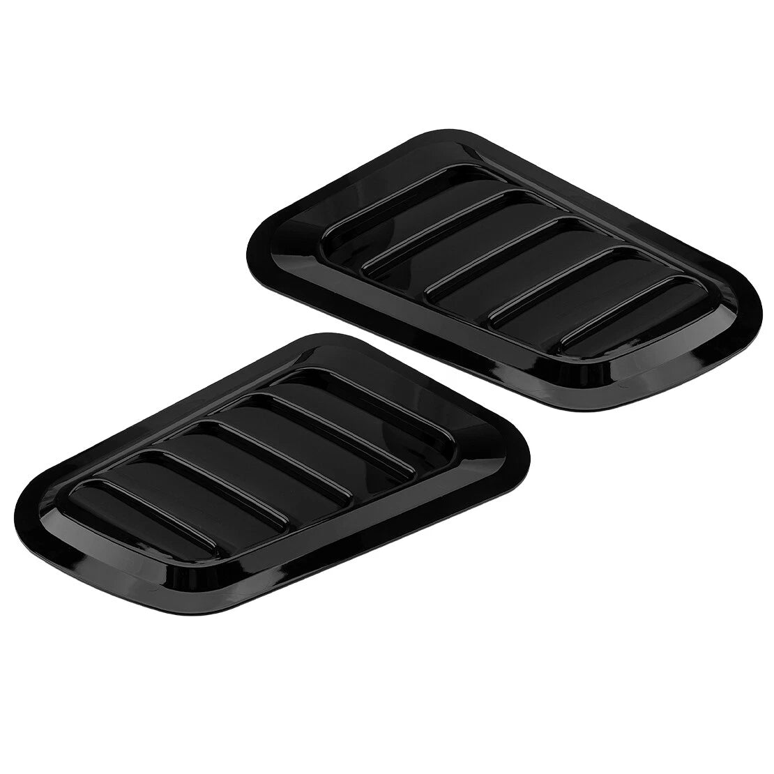 Engine Hood Bonnet Side Air Flow Vent Cover Trim for Ford