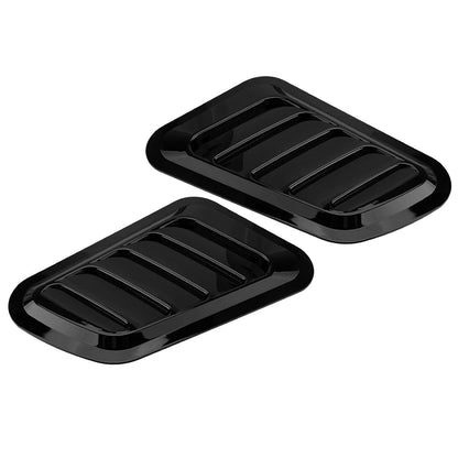 Engine Hood Bonnet Side Air Flow Vent Cover Trim for Ford