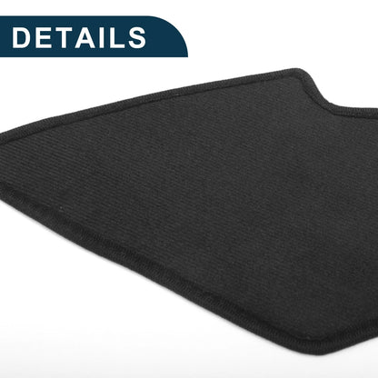 Car Door Anti Kick Pad Sticker Protector for Toyota Camry (2010-2011) Black