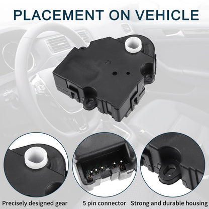 HVAC Heater Blend Door Control Actuator for Buick Roadmaster (1991–1993)