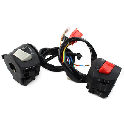 Horn Turn Signal Headlight Electric Start Switch for Motorcycle Handlebar (2023)