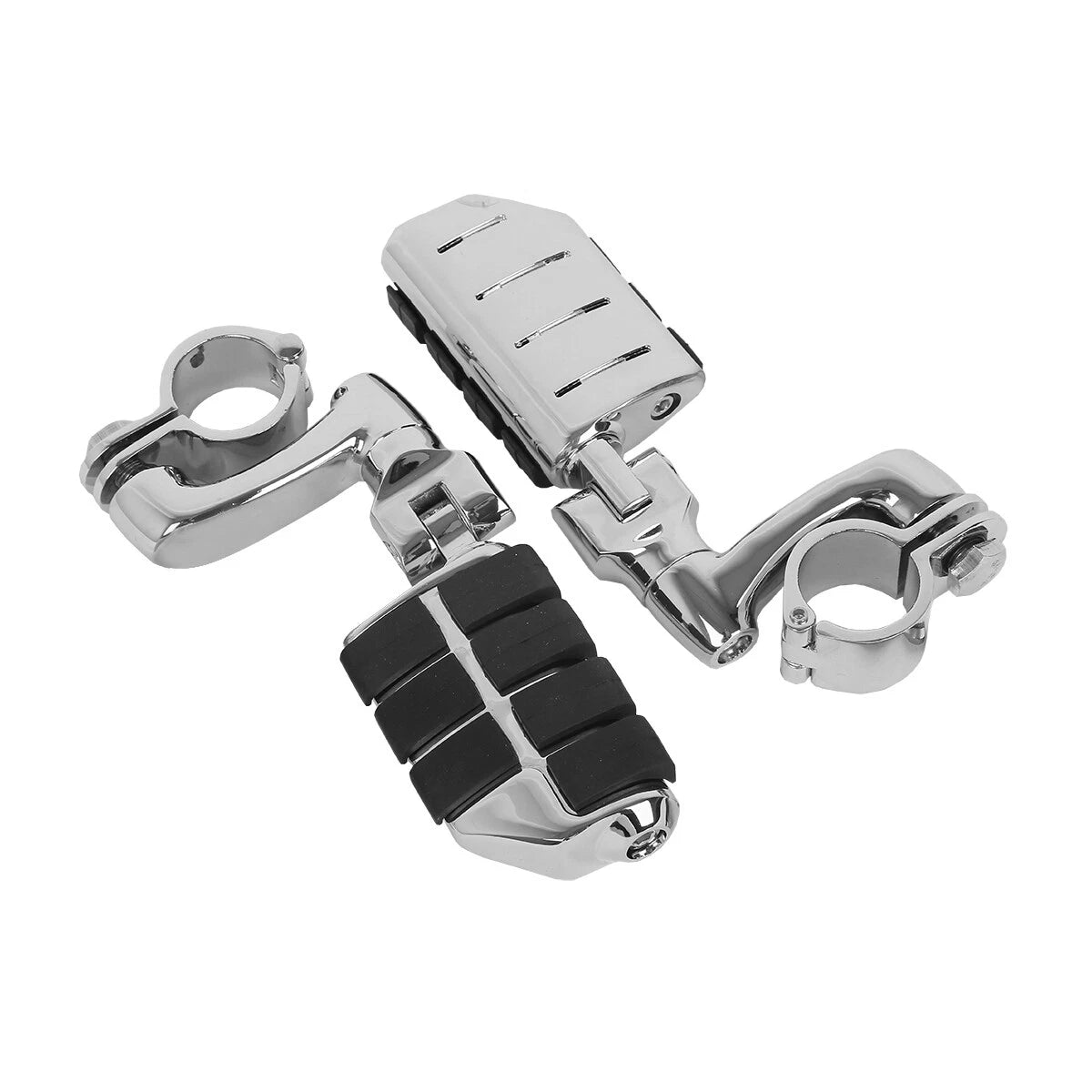 32mm Chrome Highway Engine Guards & Footpegs for Harley