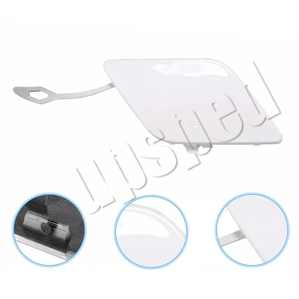 Tow Eye Hook Cover Cap Bumper for Mercedes Benz W204 C300 C350 (2012–2014)