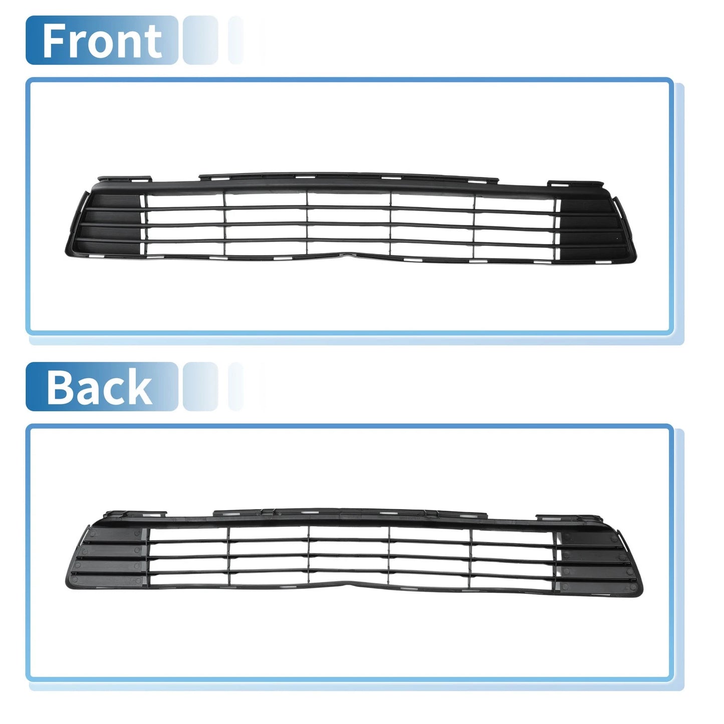 Front Hood Bumper Grille for Toyota Corolla LE (2009-2010)