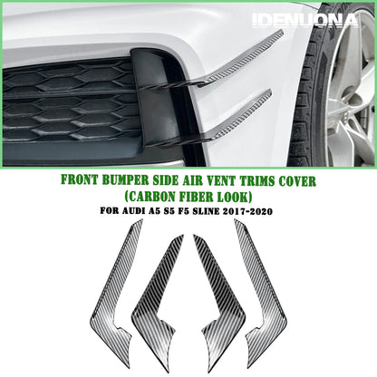 Front Side Air Vent Trim Cover for Audi A5 S5 F5 S Line (2017-2020)