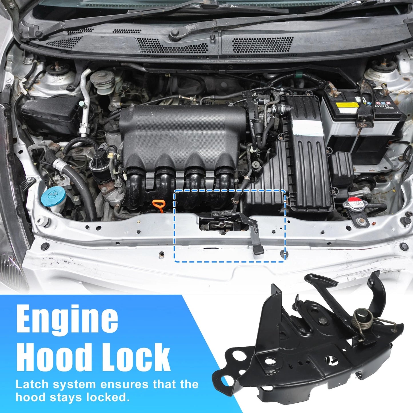 Hood Lock Latch for Nissan Rogue (2014-2019)