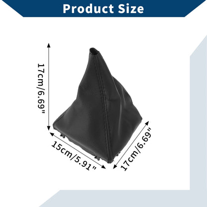 Black Leather Gear Shift Gaiter for BMW F30 F31 (2012-2018)