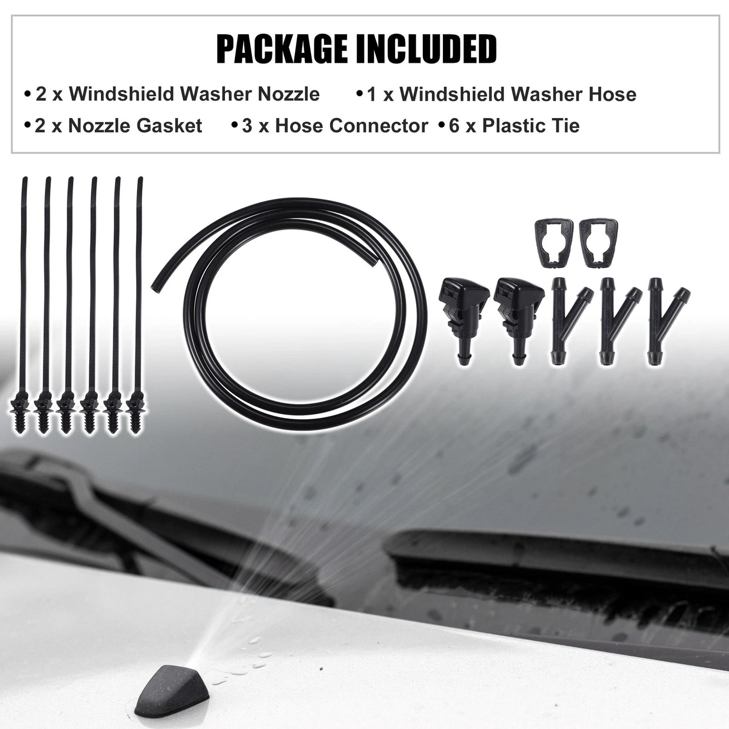 Windshield Washer Water Nozzle Spray for Buick Rainier (2004 - 2007)