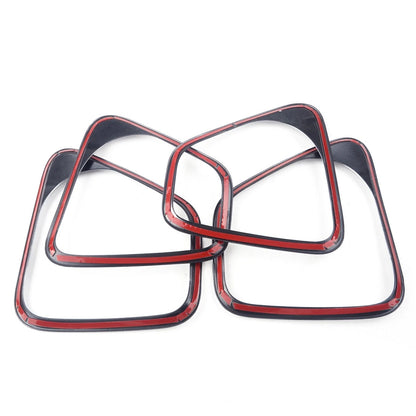 Chrome Door Speaker Covers for Mitsubishi Outlander 2013-2018 (4x)