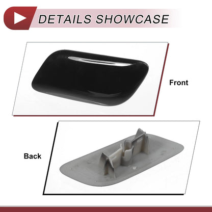 Front Left Washer Nozzle Cover for Lexus LX570 (2008-2011) - Black 1 Pcs
