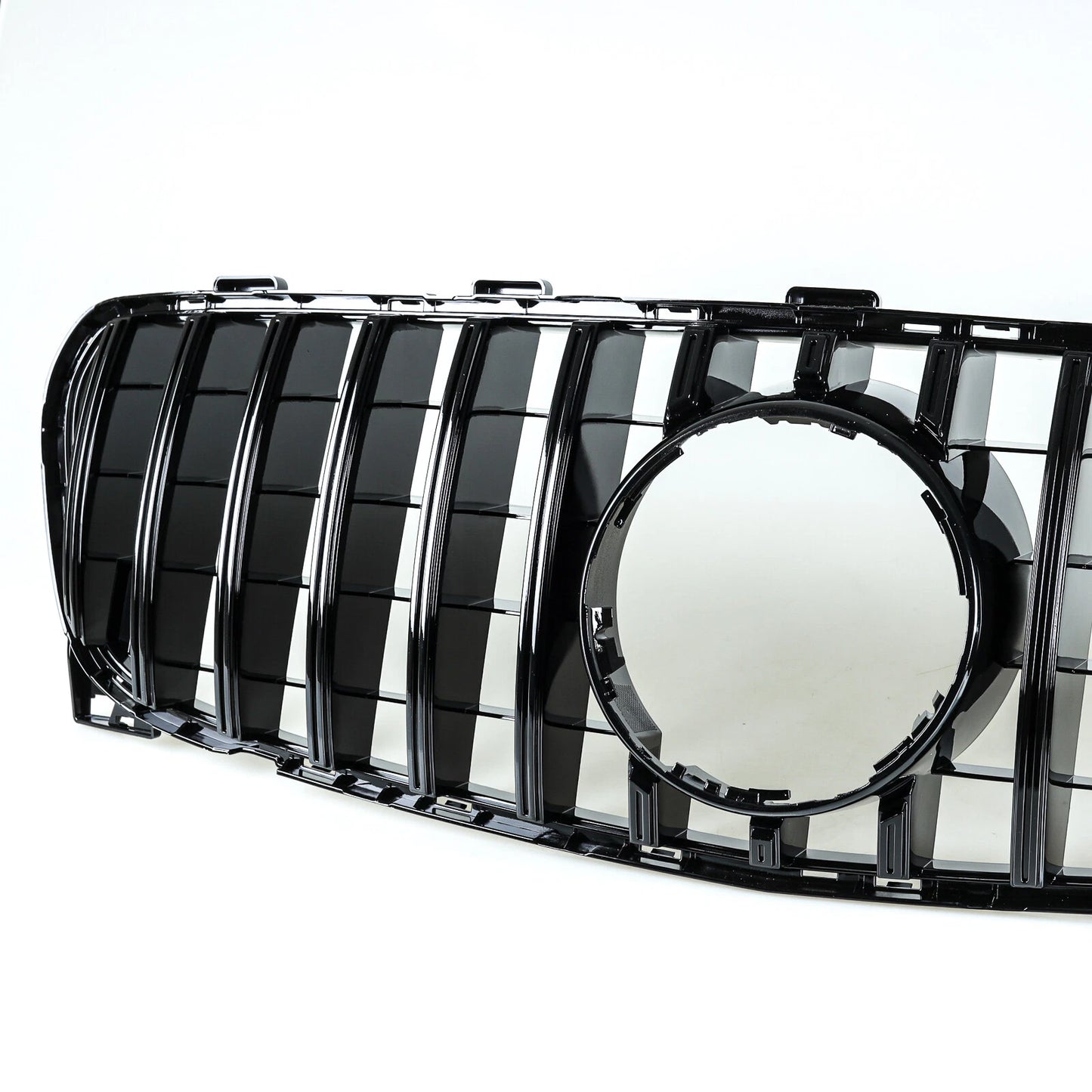 Black GT Look Front Grille for Mercedes Benz GLA-Class X156 (2017-2020)