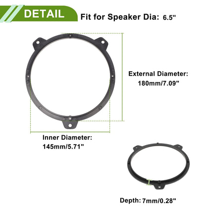 6.5" Speaker Spacer Adapter for BMW 3 E46 (1998)