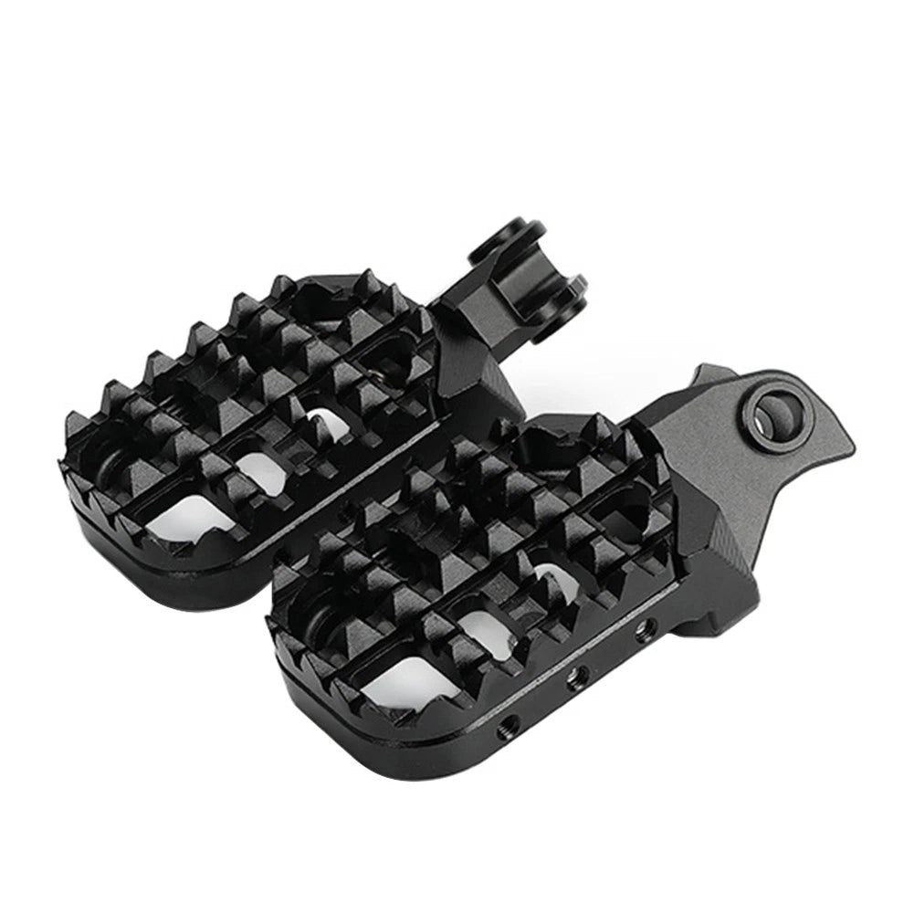 Black Anti-Slip Wider Rider Front Foot Pegs for KOVE 450 Rally (2023)