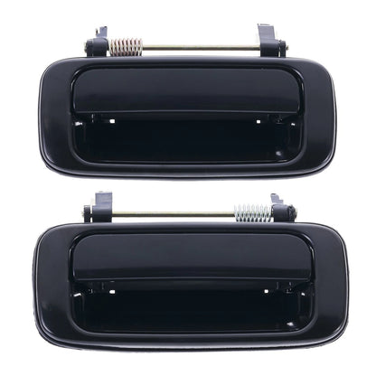 Outer Door Handle Set of 2 for Toyota Landcruiser J80 (1990-1998) Black