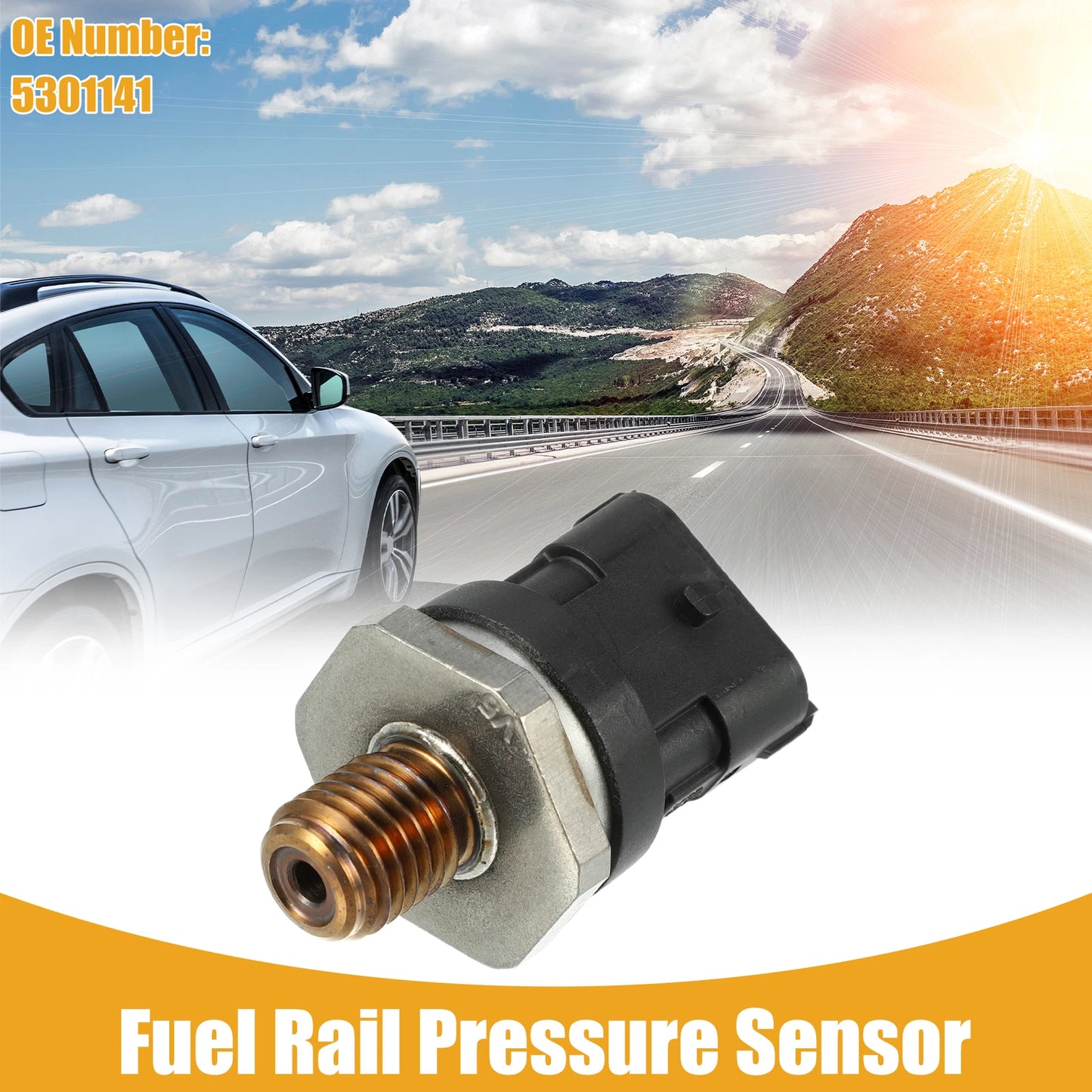 Fuel Rail Pressure Sensor for Ford F-250 F-350 Super Duty (2017-2019)