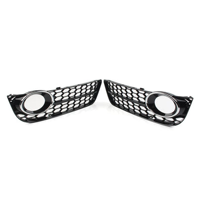 Honeycomb Mesh Fog Light Grille Cover for Audi A5 (2008-2011)