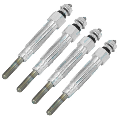 4 Bosch Glow Plugs Set for Nissan Terrano TD27 2.7L non Turbo Engine 8/86-10/89