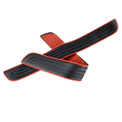4 x Rubber Car Door Sill Scuff Plate Protectors