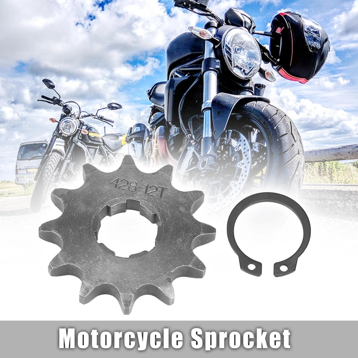 428 Chain 12T 20mm Sprocket for Dirt Bike
