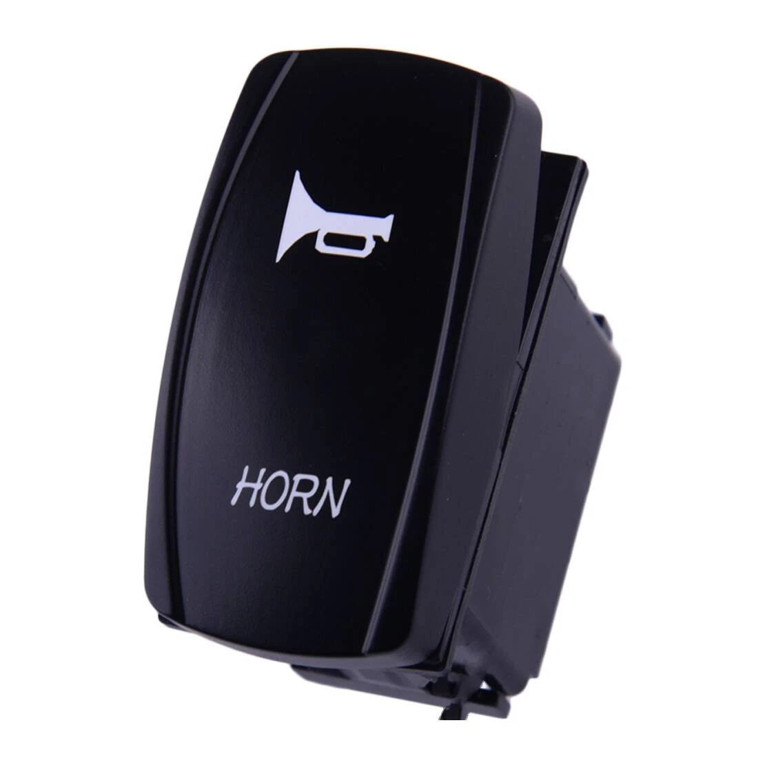 Red LED 5Pin Horn On/Off Toggle Rocker Switch for Car, Boat, RV, Motorcycle