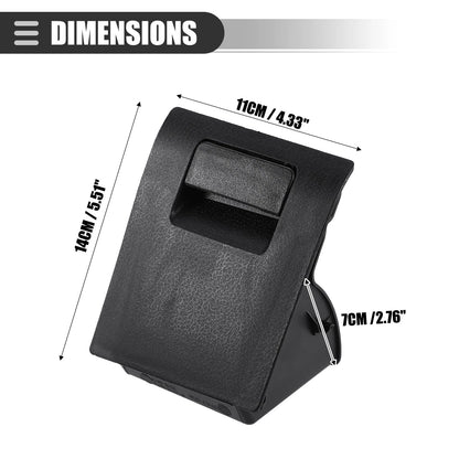 Coin Change Box Holder for Toyota Camry (2018-2022) ABS Black