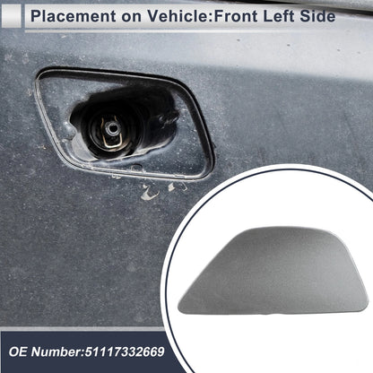 Front Left Washer Nozzle Cover Cap for BMW 535i GT (14-17)
