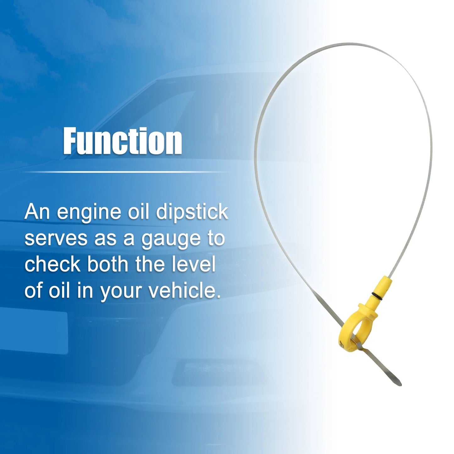Engine Oil Dipstick for Dodge Grand Caravan C/V SE 3.3L V6 (2008-2020)