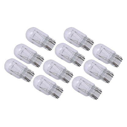 10 x T20 W21/5W 7443 Clear DRL Side Light Brake Tail Light Bulbs